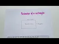 Perimeter of a rectangle - finding an unknown side