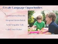 Learn to Use Comments Praise and Descriptions to Expand Your Child s Language