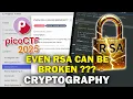 Even RSA can be broken - picoCTF 2025