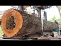 Download Lagu Brutal execution! This is the first time I've seen a giant redwood in a sawmill