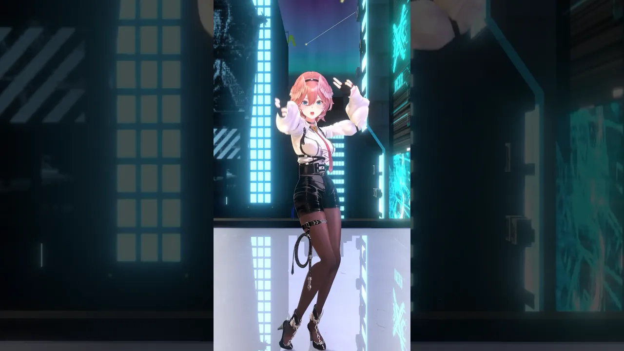 ビル街で #ひみつのおしごと 踊ってみた！ #shorts