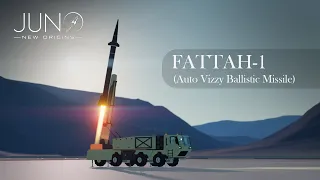 JUNO New Origins I Fattah-1 Auto Vizzy Ballistic Missile Trailer I Cinematic
