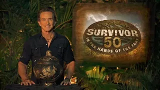jeff probst announces the cast of survivor 50 
