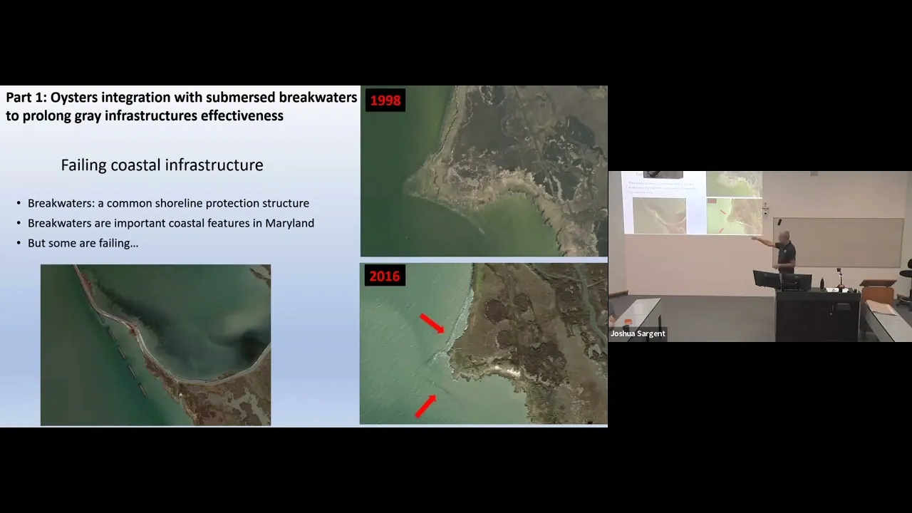 "Nature-based Solutions for SLR Resilience in Chesapeake Bay" - ERI Seminar - April 2024