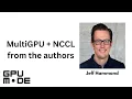 MultiGPU NCCL from the authors