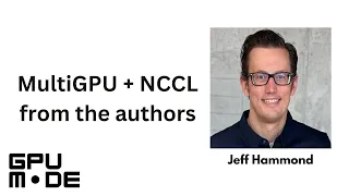 MultiGPU NCCL from the authors