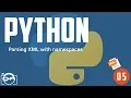 Parsing XML with namespaces in Python using xml etree ElementTree - parsing xml document