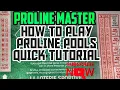 HOW TO PLAY PROLINE POOLS OLG CANADA 2020