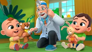 Hiccup, Sneeze, and Itch! (Doctor Song) | Lalafun Nursery Rhymes