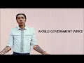 Vybz Kartel - World Government (Lyrics Video)