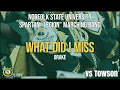 WHAT DID I MISS - SPARTAN LEGION VS TOWSON 2025