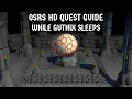 OSRS Quest Guide While Guthix Sleeps