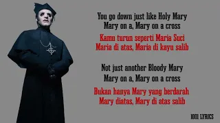 mary on a cross ghost lirik u0026 terjemahan 