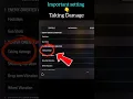 Download Lagu Free Fire Taking Damage Settings 2025 –✅ Must Important Try This Setting 🔥