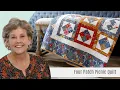 How To Make A Four Patch Picnic Quilt - Free Quilting Tutorial