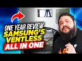 One year review of the Samsung Bespoke AI ventless all in one washer dryer combo kit