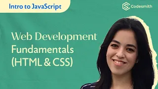 Intro to JavaScript Web Development Fundamentals HTML CSS