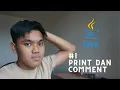Java Tutorial Print dan Comment Bahasa Malaysia