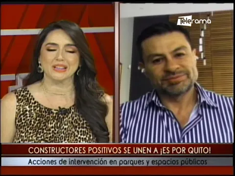 Constructores positivos se unen a Es por Quito acciones de intervención en parques y espacios públicos