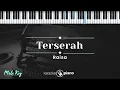 Terserah  - Raisa (KARAOKE PIANO - MALE KEY)