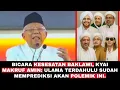 Lagu Mantaapzz‼️Giliran KH. Makruf Amin Sesepuh NU Angkat Bicara Tentang Keses4tan Kabib Baklawi