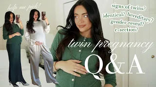 styling the bump + TWIN PREGNANCY Q&A