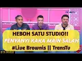 Lagu HEBOH SATU STUDIO!! diacara BROWNIS TransTv_Kaka Main Salah