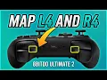 How To Map L4 And R4 Buttons On 8BitDo Ultimate 2 - Simple Setup