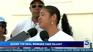 Behind the Deal Workers Fear Fallout