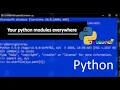 Use your Python script everywhere with pth files