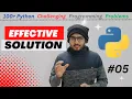 Effective Solution in Problem Solving 100 Python challenging programming problems in Marathi