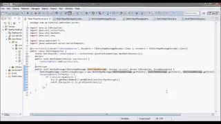 WebSocket JavaFX Sketch App Tutorial Tomcat 8 Java 8