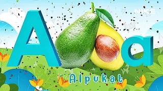 BALITA Mengenal Huruf ABC Buah buahan