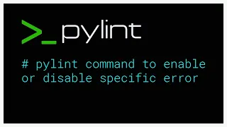 pylint understand categories specific category