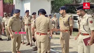 #Breaking IPS Officer Tajinder Singh IG Jammu बनने के बाद पहली बार पहुंचे Samba.