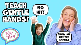 toddler gentle learning video no hitting learn emotions feelings from a speech therapist 