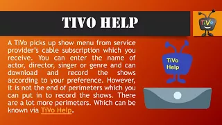 How to Solve TiVo Error Codes on Your Streaming Devices