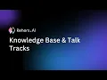 Rehers Quick Start Guide - Knowledge Base and Talk Tracks