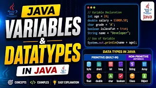 Variables DataTypes -