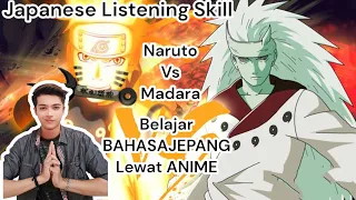 naruto vs madara belajar bahasa jepang lewat anime