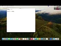 Creating a Python script program in TextEdit on a MacBook Air
