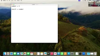 Creating a Python script program in TextEdit on a MacBook Air