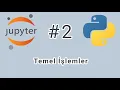 Biyoenformatik icin Python programlama Bolum 2 Temel Islemler