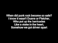 Download Lagu NoFx - The Seperation of Church and Skate - Lyrics