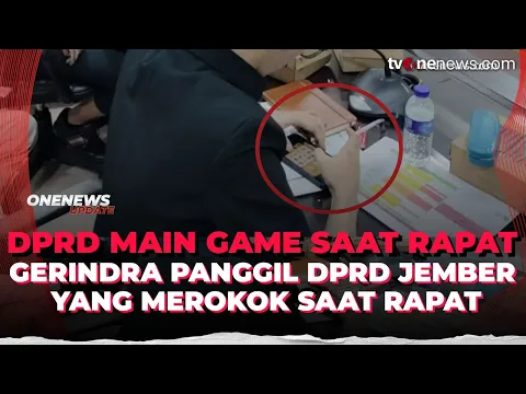 Gerindra Akan Sidang Anggota DPRD Jember yang Main Game saat Rapat