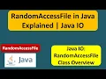 RandomAccessFile in Java Explained What is RandomAccessFile in Java Java IO Java Tutorial