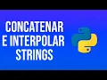 Concatenacao e template de Strings - Python para iniciantes