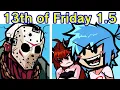 Friday Night Funkin' VS Jason Voorhees | 13th Friday Night Funk Blood 1.5 | BF \u0026 GF (FNF Mod/Horror)