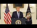 Teleprompter Trump Successfully Avoids Hyperbole While Trying Not to Implode