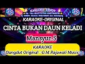 Download Lagu CINTA BUKAN DAUN KELADI - KARAOKE ( Mansyur.S - O.M.Rajawali Music @karaoke-dendy )